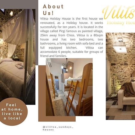 Vilitsa Holiday House Pirjí Kültér fotó